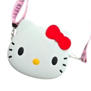 Sanrio Hello Kitty
Mini Crossbody Bag - White with RARE PINK STRAP NEW